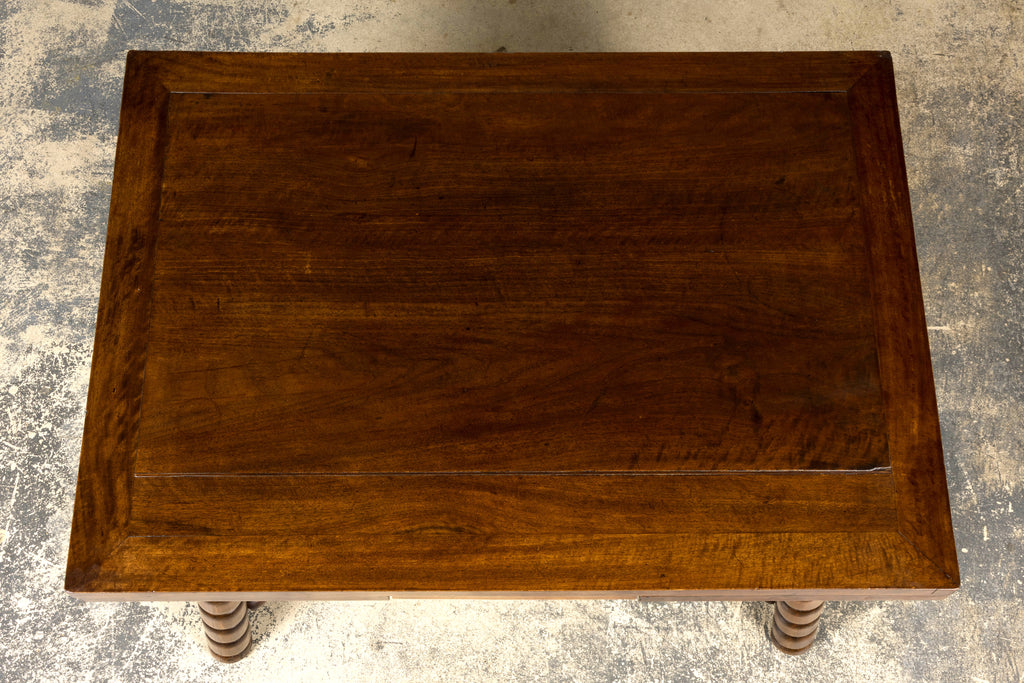 Late 19th Century English Jacobean Style Walnut Extendable Dining Table