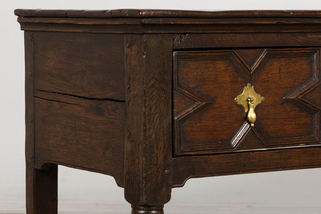 Late 18th Century English Oak Dresser Base or Server