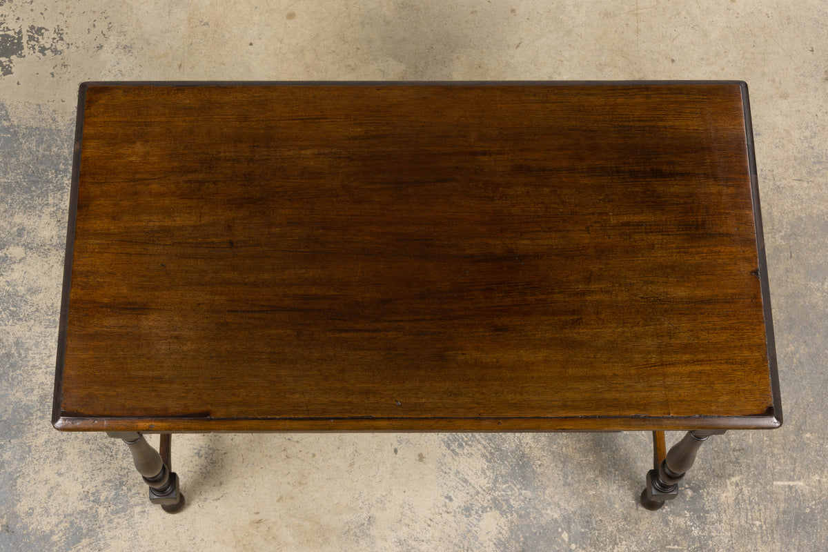 Antique Country French Provincial Maple Writing Table