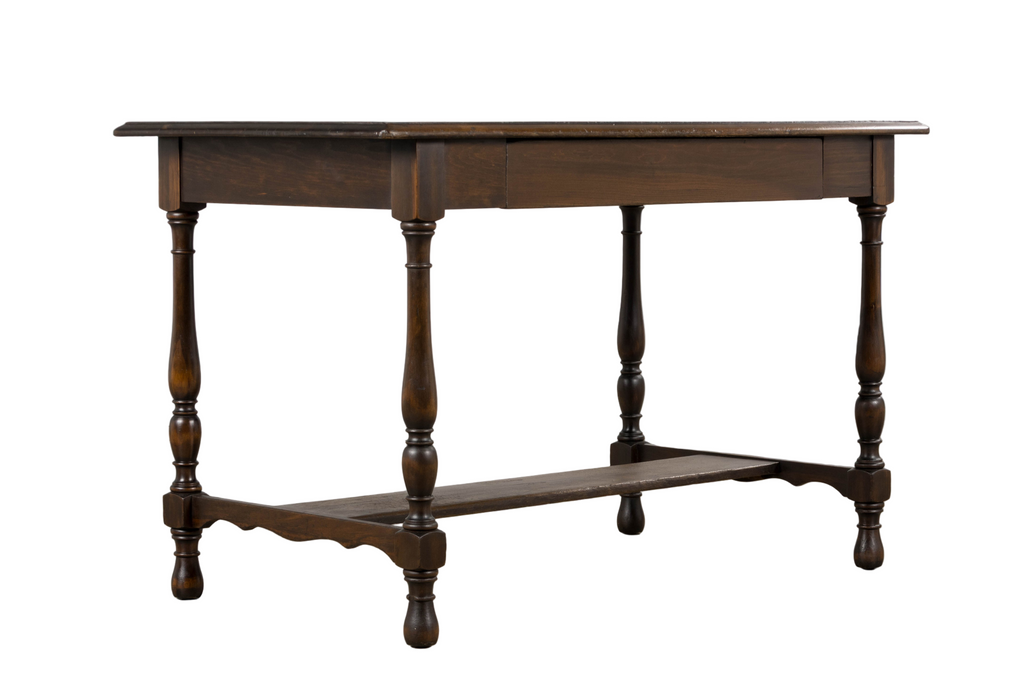 Antique Country French Provincial Maple Writing Table