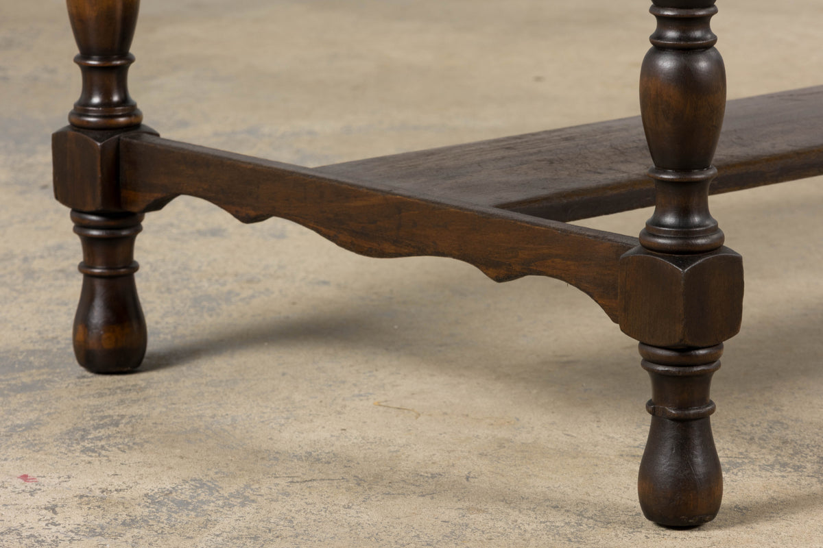 Antique Country French Provincial Maple Writing Table