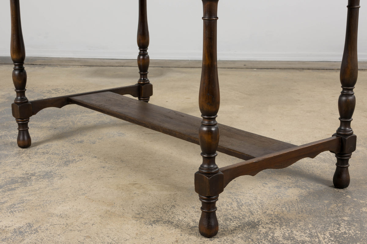 Antique Country French Provincial Maple Writing Table