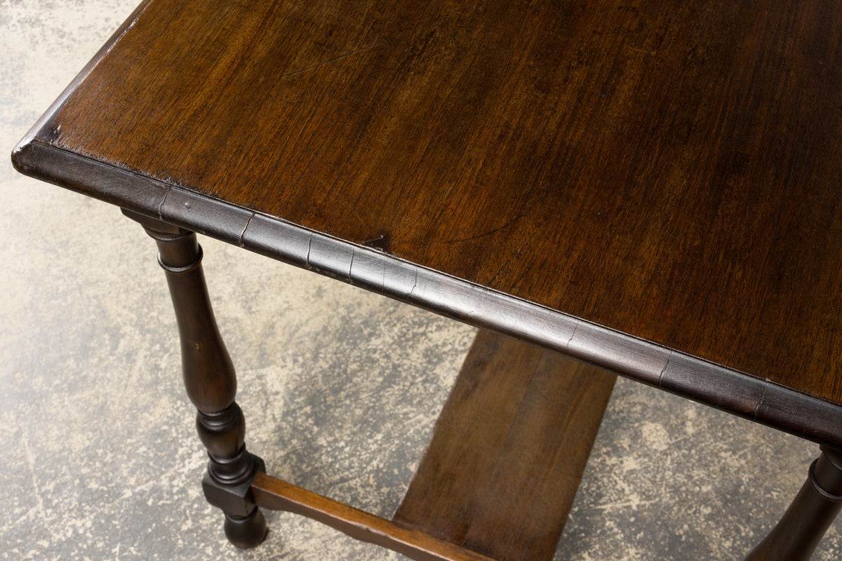 Antique Country French Provincial Maple Writing Table