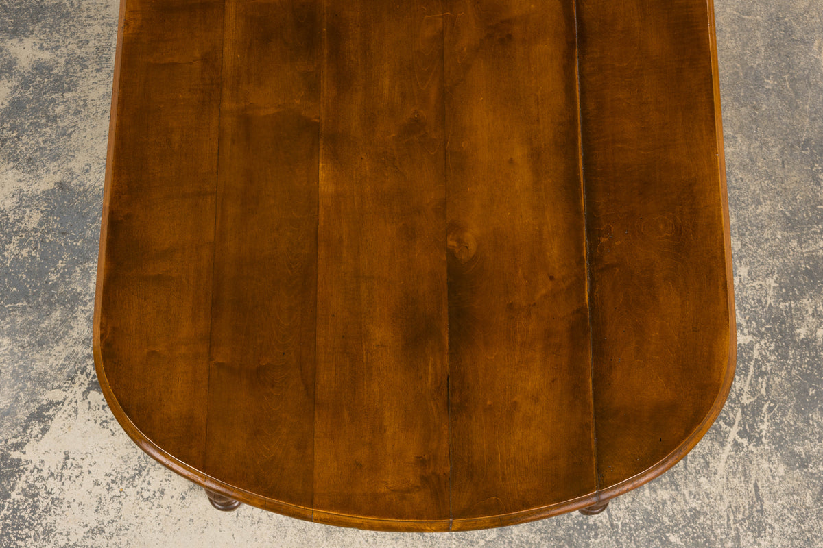 Antique French Provincial Fruitwood Farmhouse Dining Table