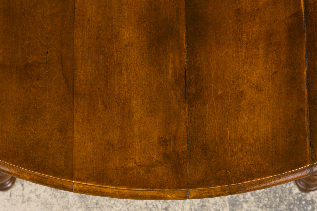 Antique French Provincial Fruitwood Farmhouse Dining Table