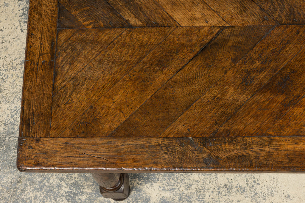 ON HOLD 18th Century French Provincial Louis XIII Style Oak Table