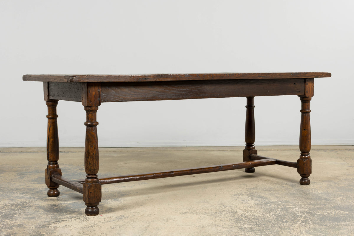 18th Century French Provincial Louis XIII Style Oak Table