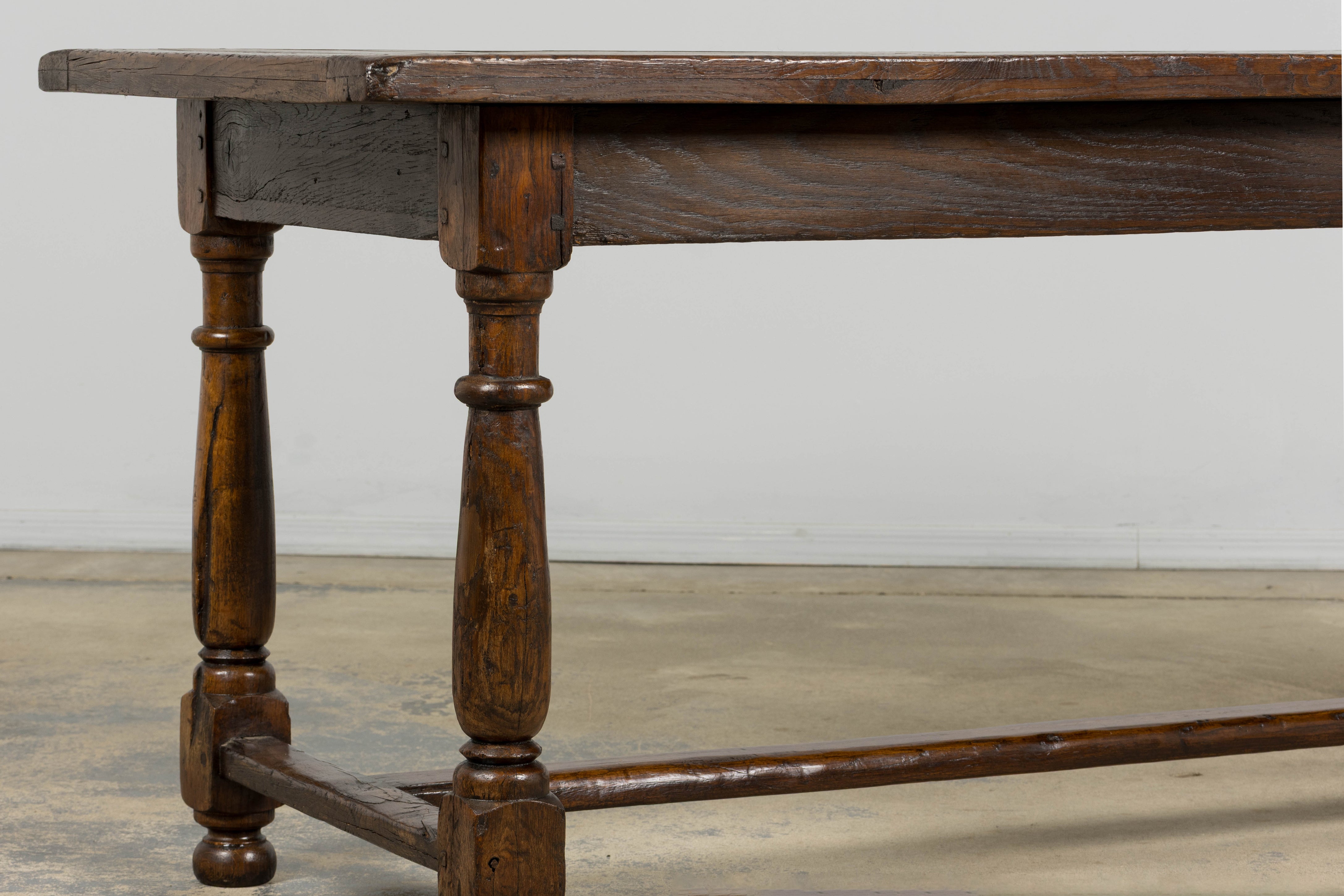 18th Century French Provincial Louis XIII Style Oak Table