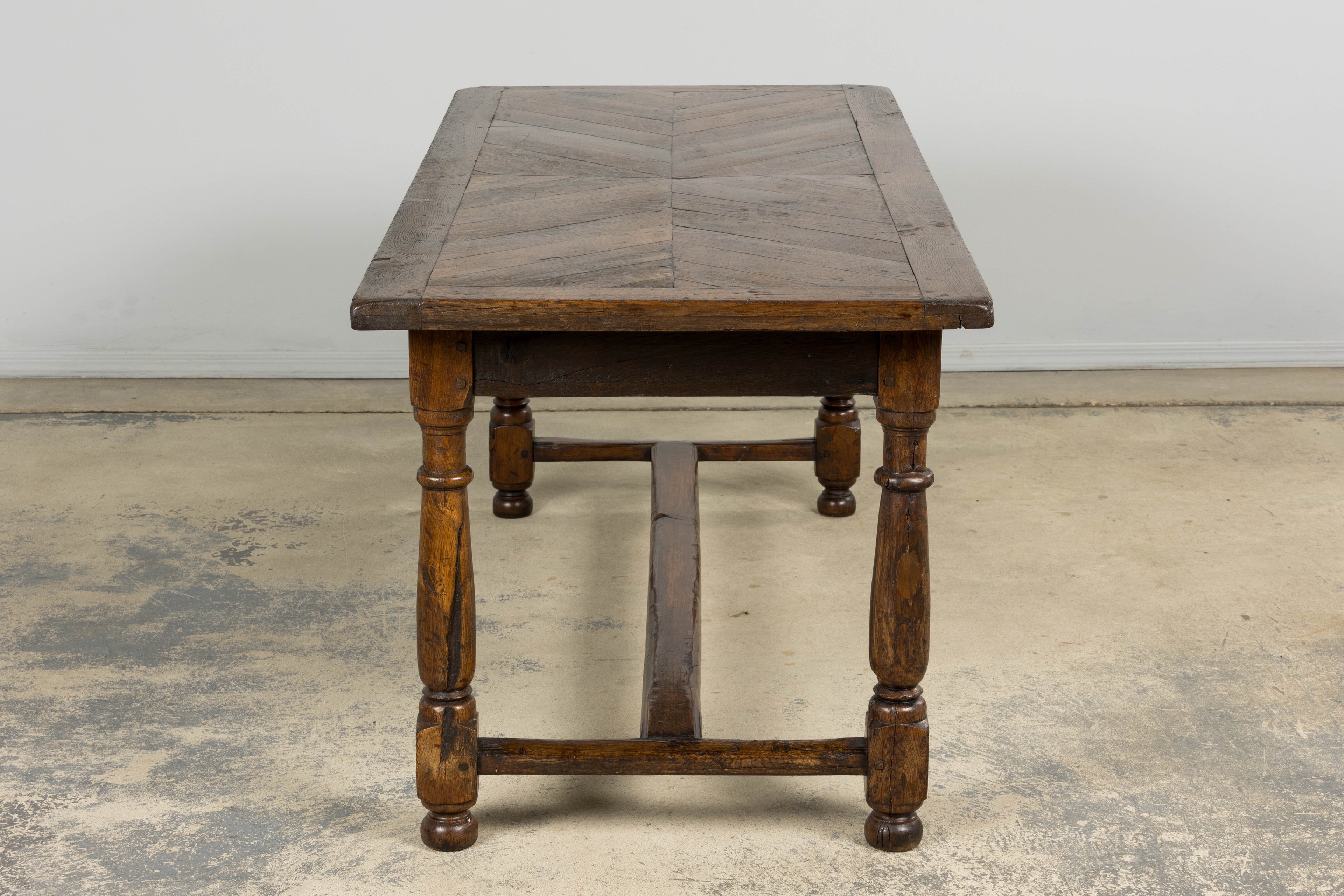 ON HOLD 18th Century French Provincial Louis XIII Style Oak Table