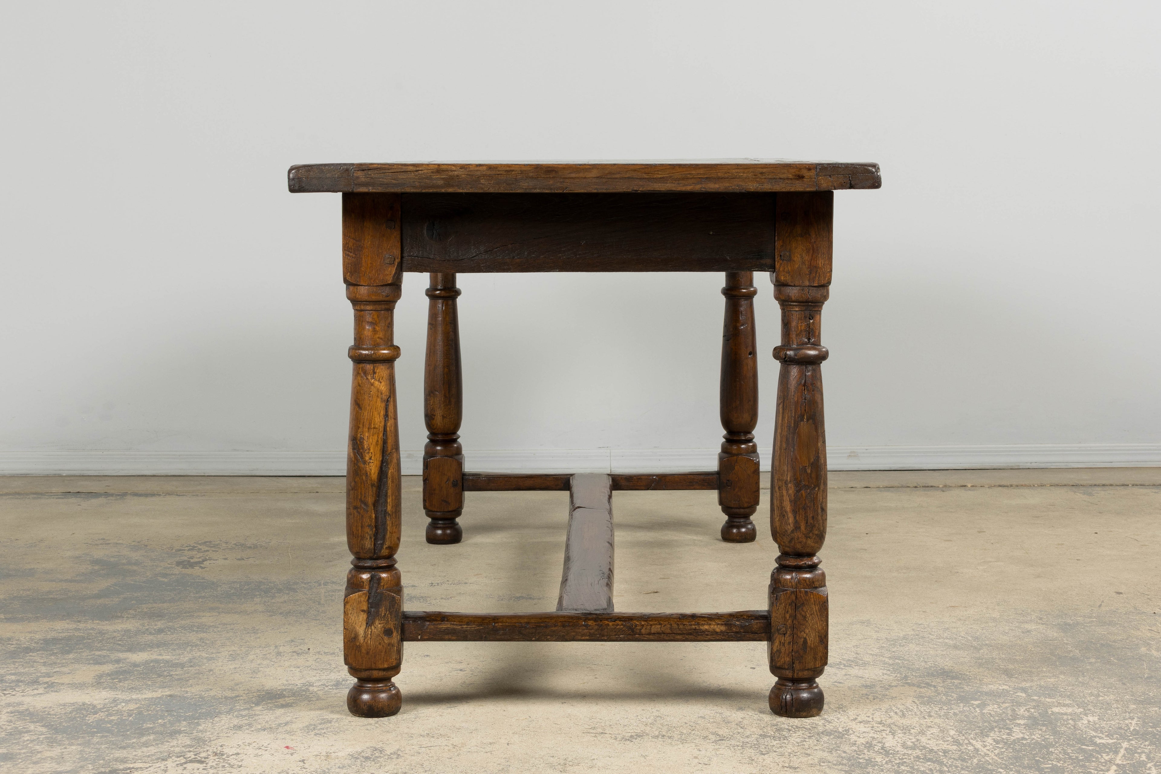 ON HOLD 18th Century French Provincial Louis XIII Style Oak Table