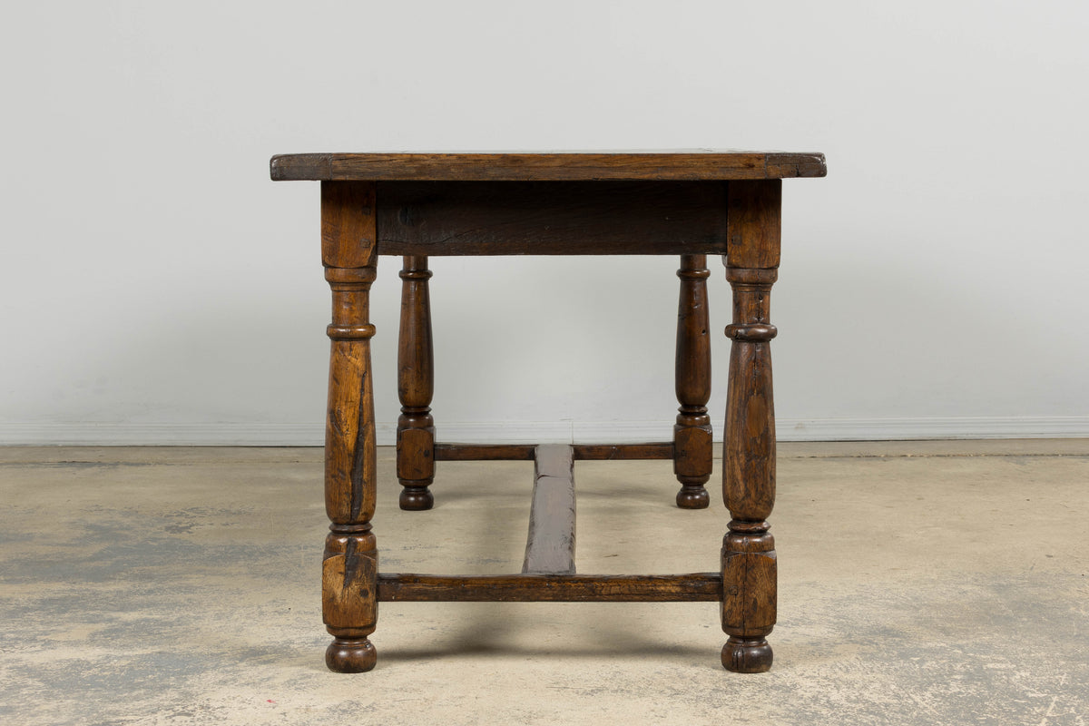 18th Century French Provincial Louis XIII Style Oak Table