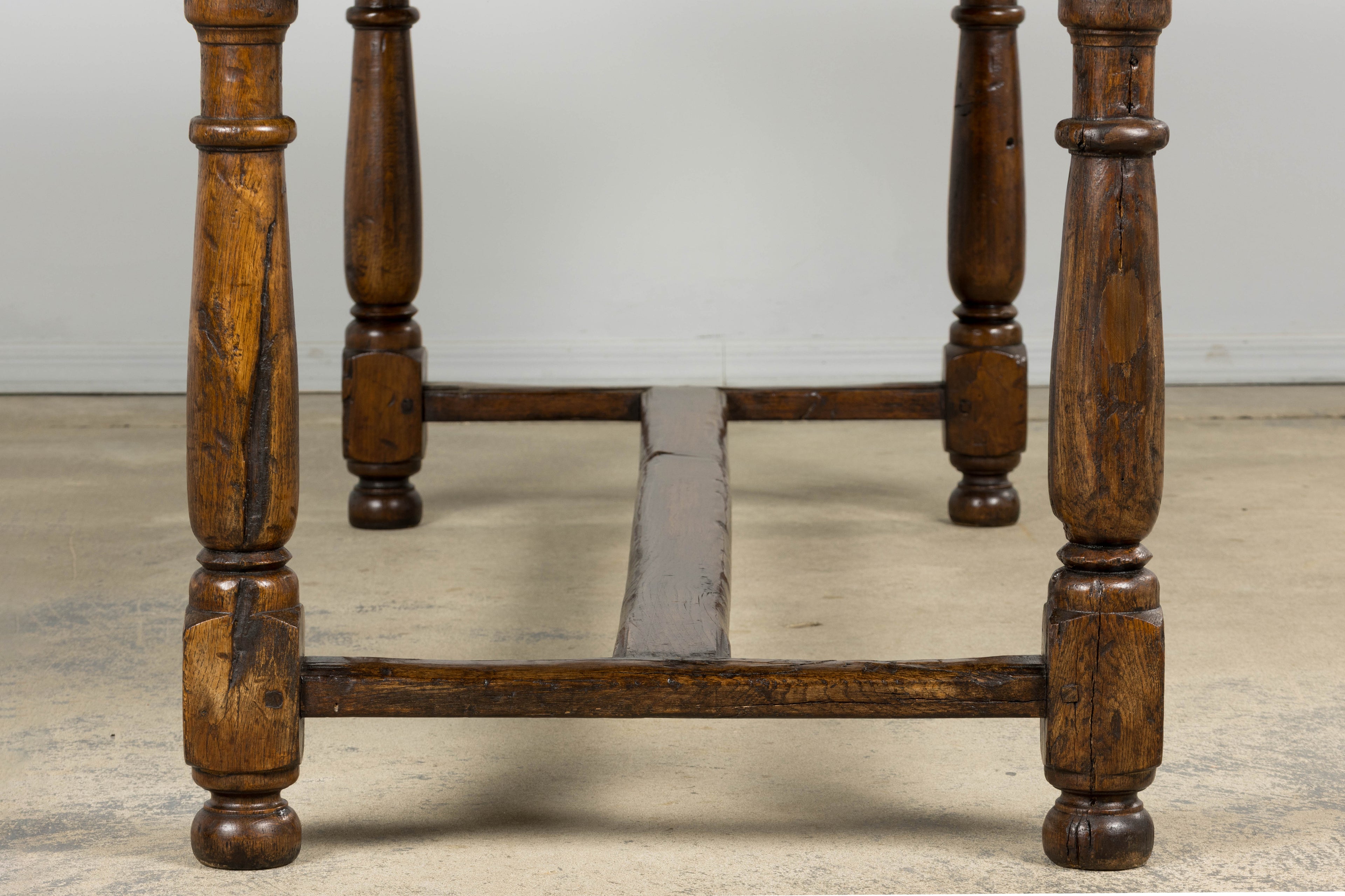ON HOLD 18th Century French Provincial Louis XIII Style Oak Table