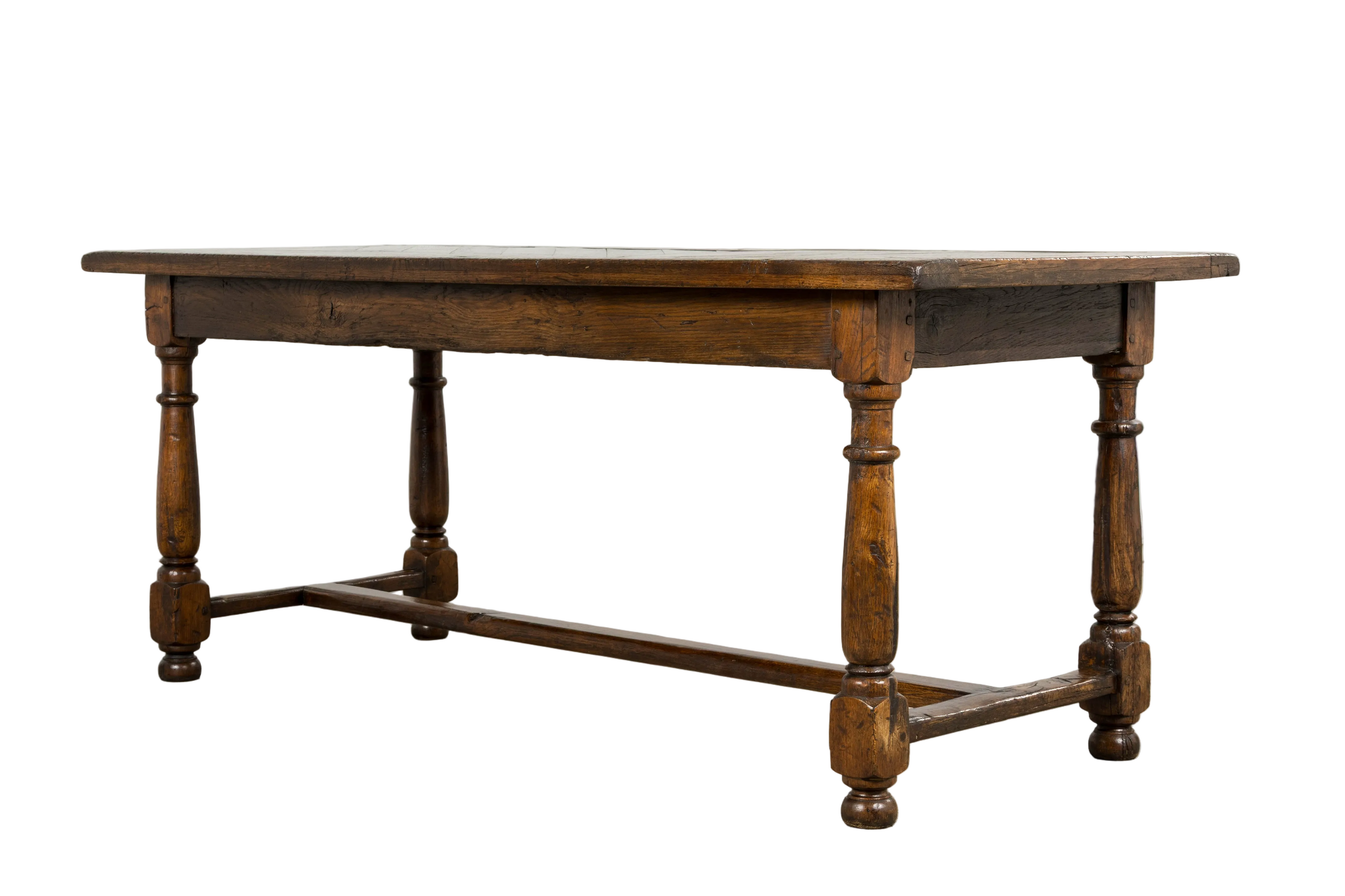 ON HOLD 18th Century French Provincial Louis XIII Style Oak Table
