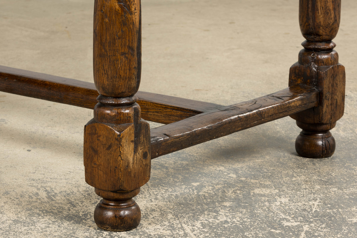 18th Century French Provincial Louis XIII Style Oak Table