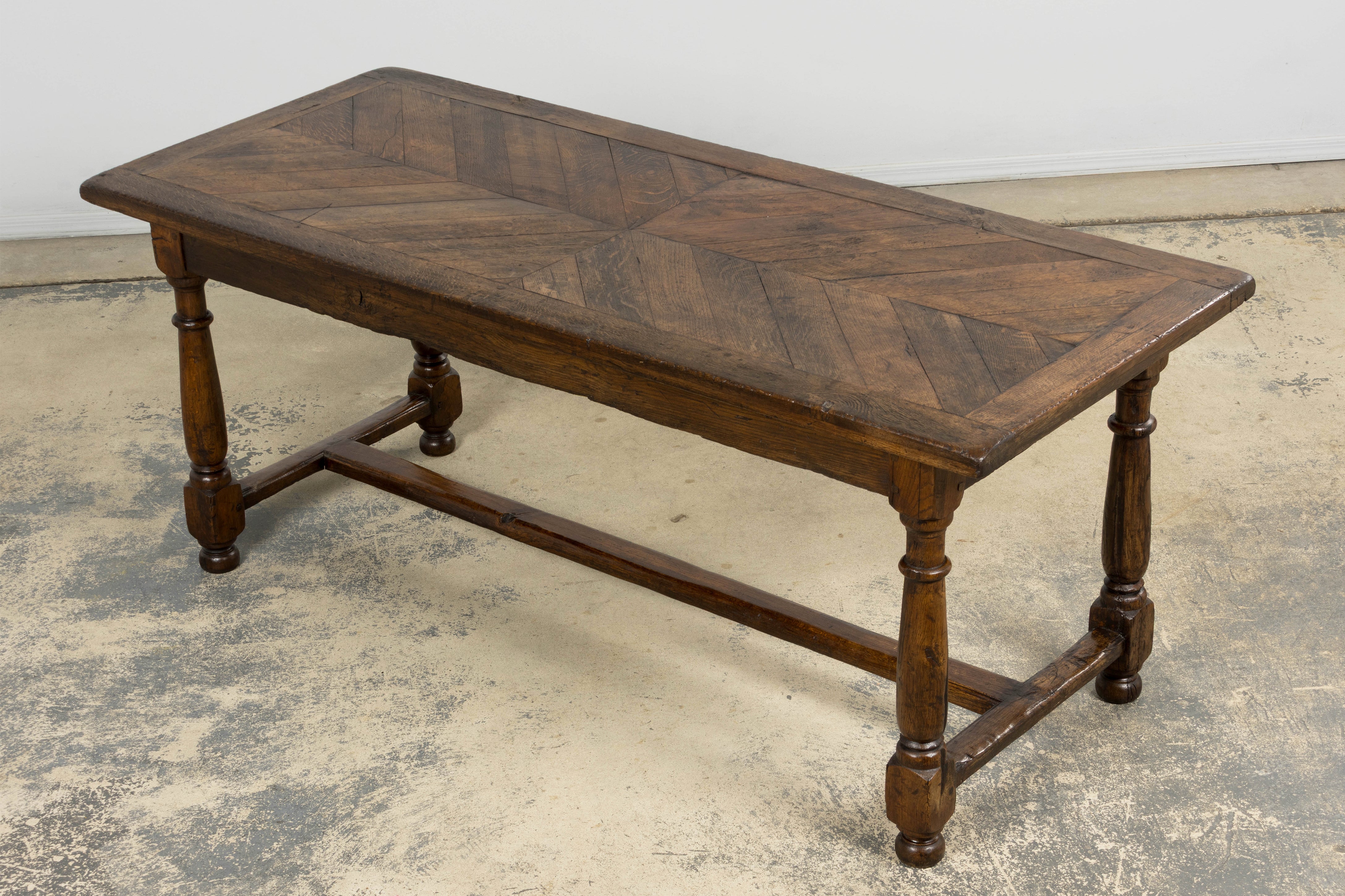 18th Century French Provincial Louis XIII Style Oak Table