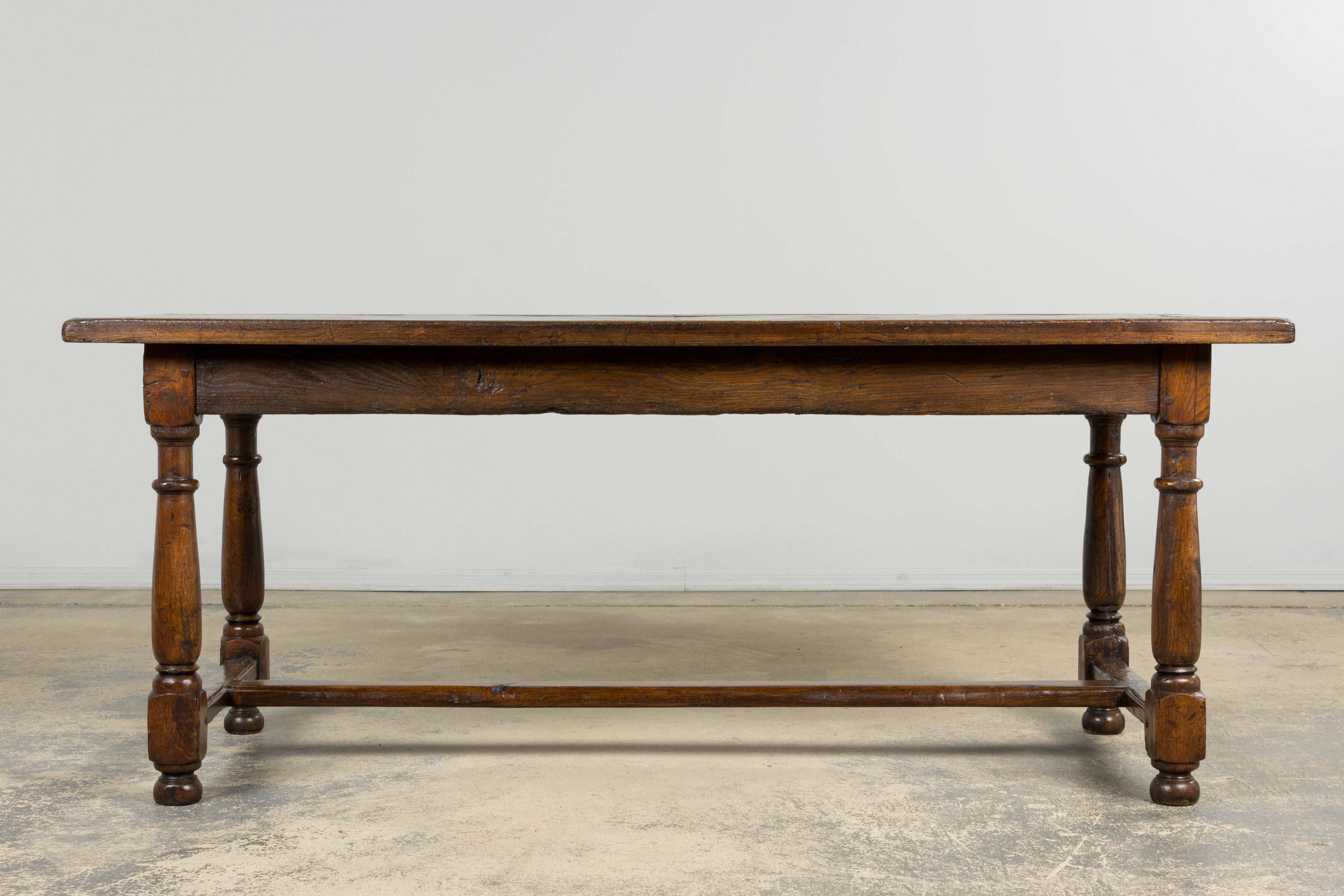 18th Century French Provincial Louis XIII Style Oak Table