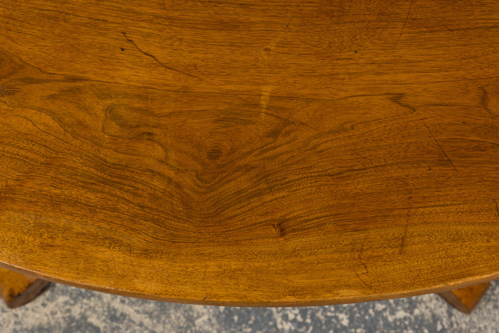 Antique French Louis Philippe Style Walnut Tilt-Top Gueridon Center Table