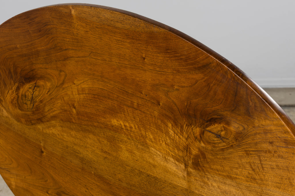 Antique French Louis Philippe Style Walnut Tilt-Top Gueridon Center Table