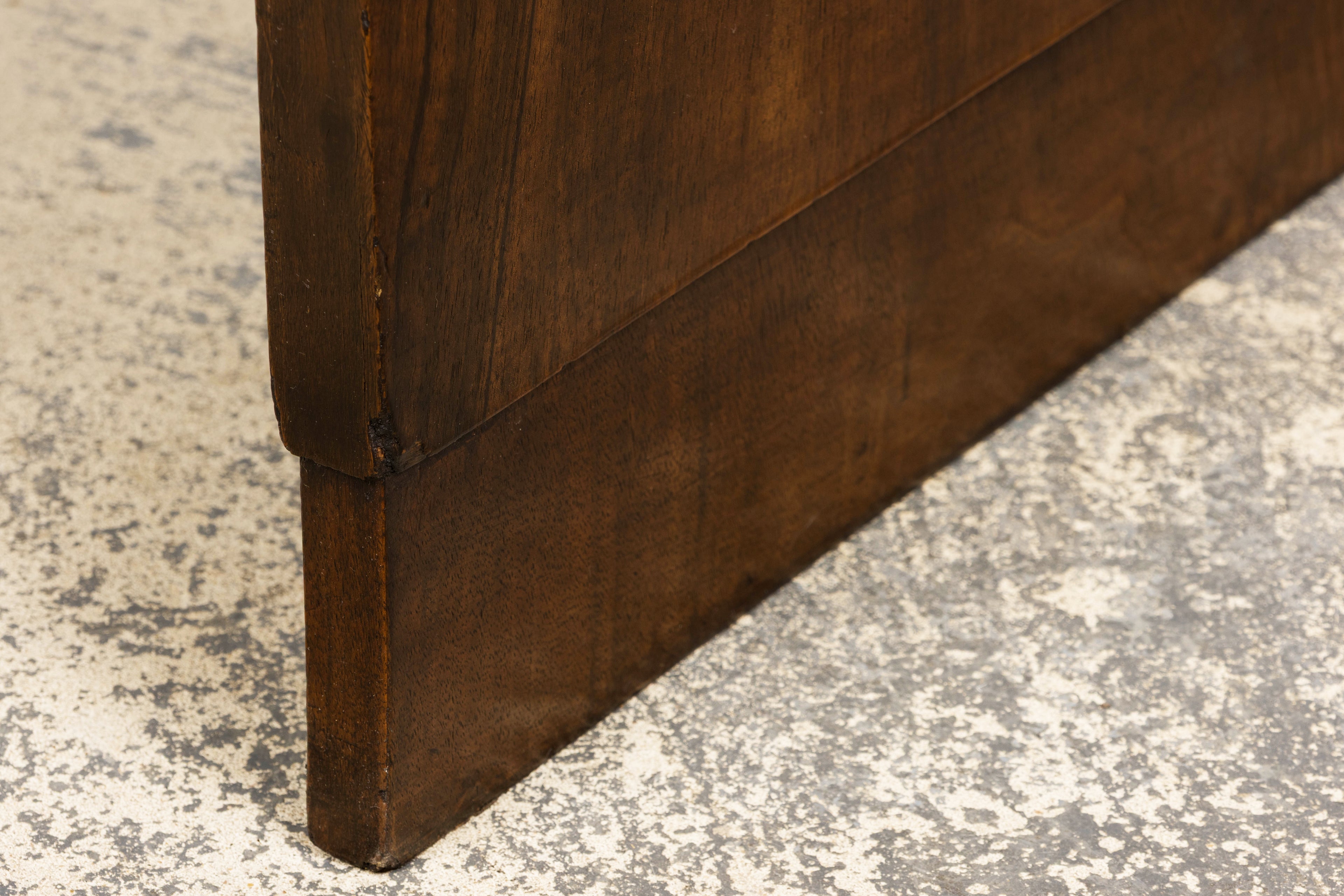 1930s French Art Deco Walnut Writing Desk