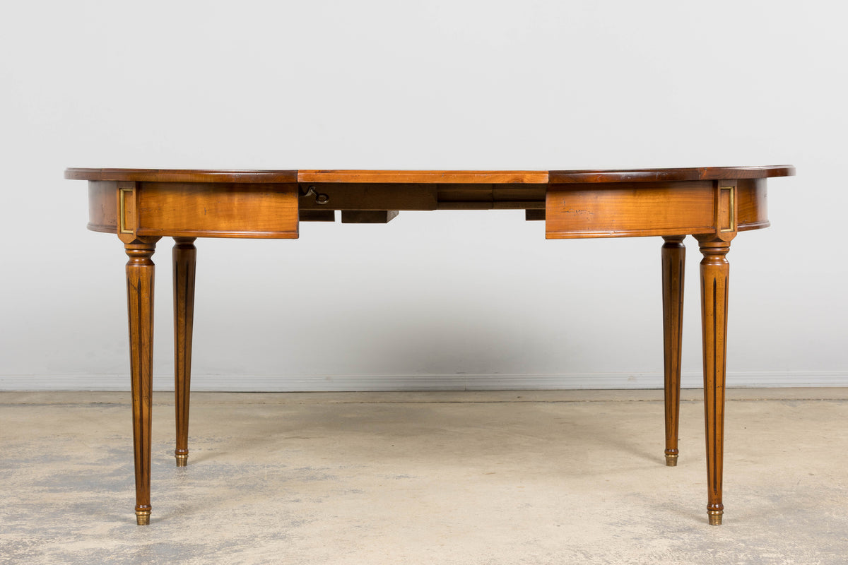 Antique French Louis XVI Style Extendable Dining Table
