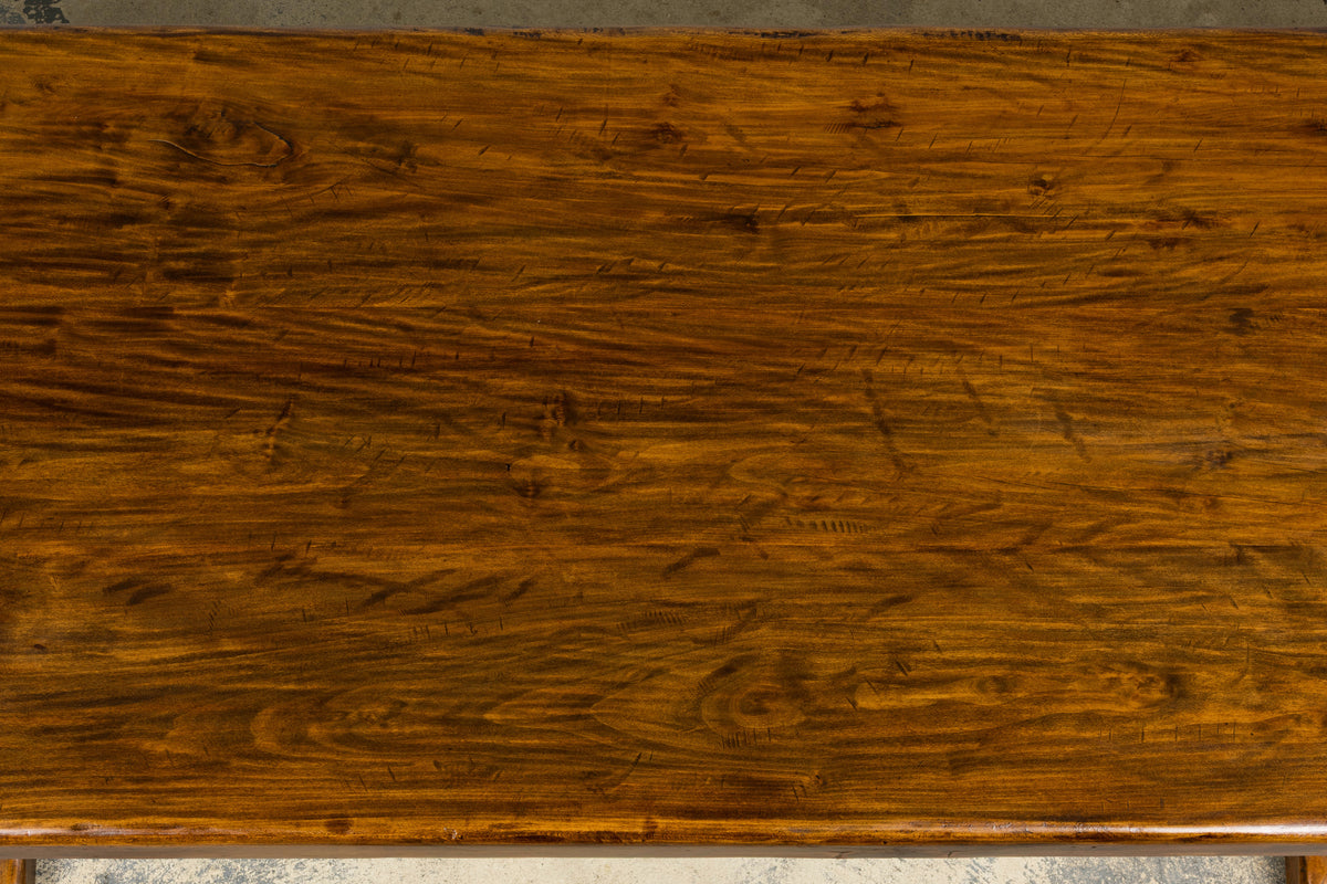 Antique French Monastery Fruitwood Farmhouse Dining Table