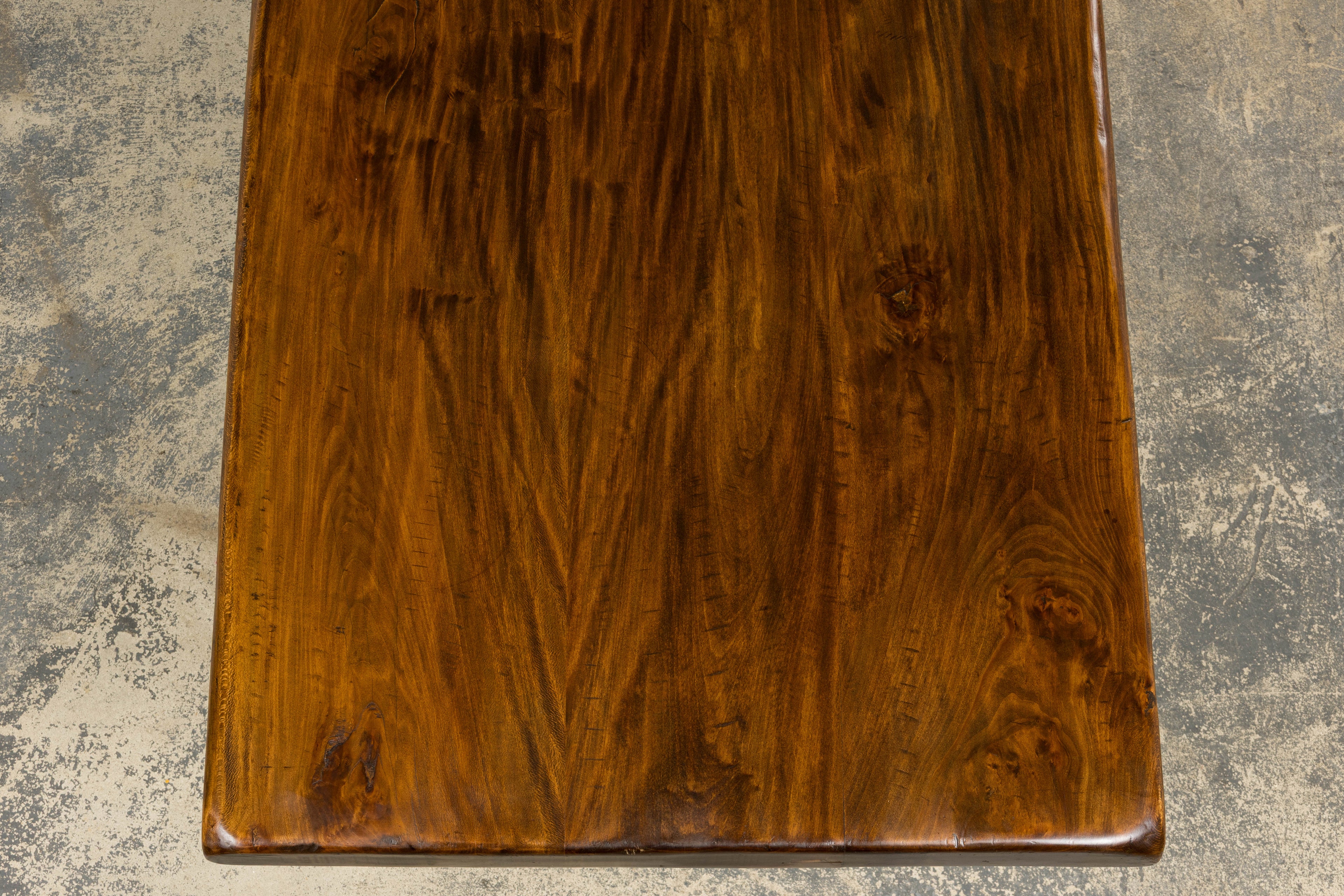 Antique French Monastery Fruitwood Farmhouse Dining Table