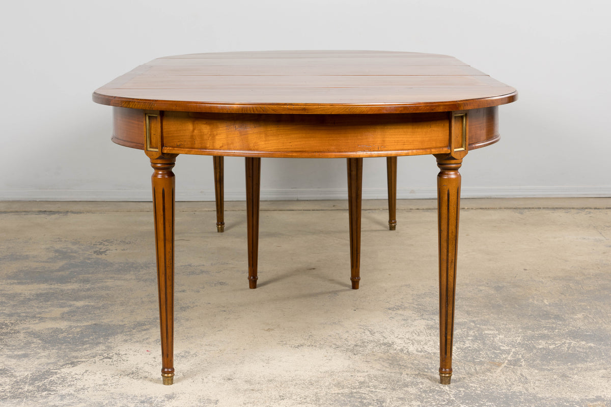 Antique French Louis XVI Style Extendable Dining Table