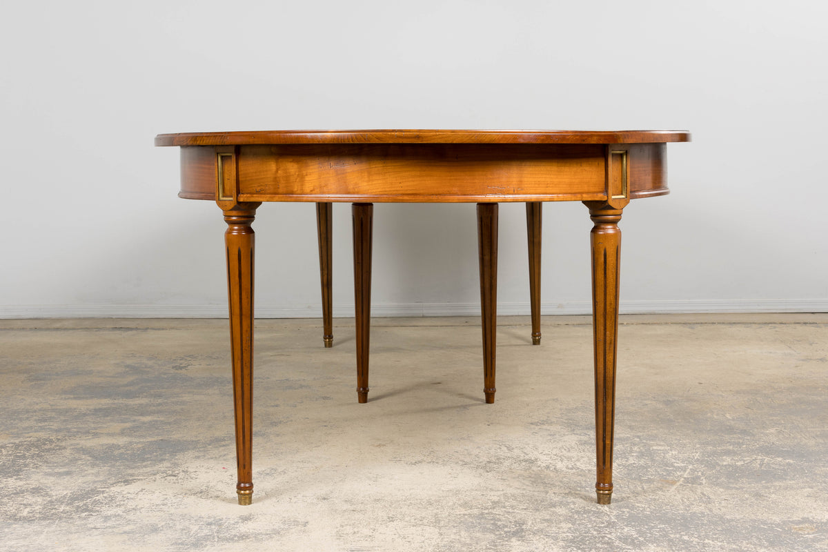 Antique French Louis XVI Style Extendable Dining Table
