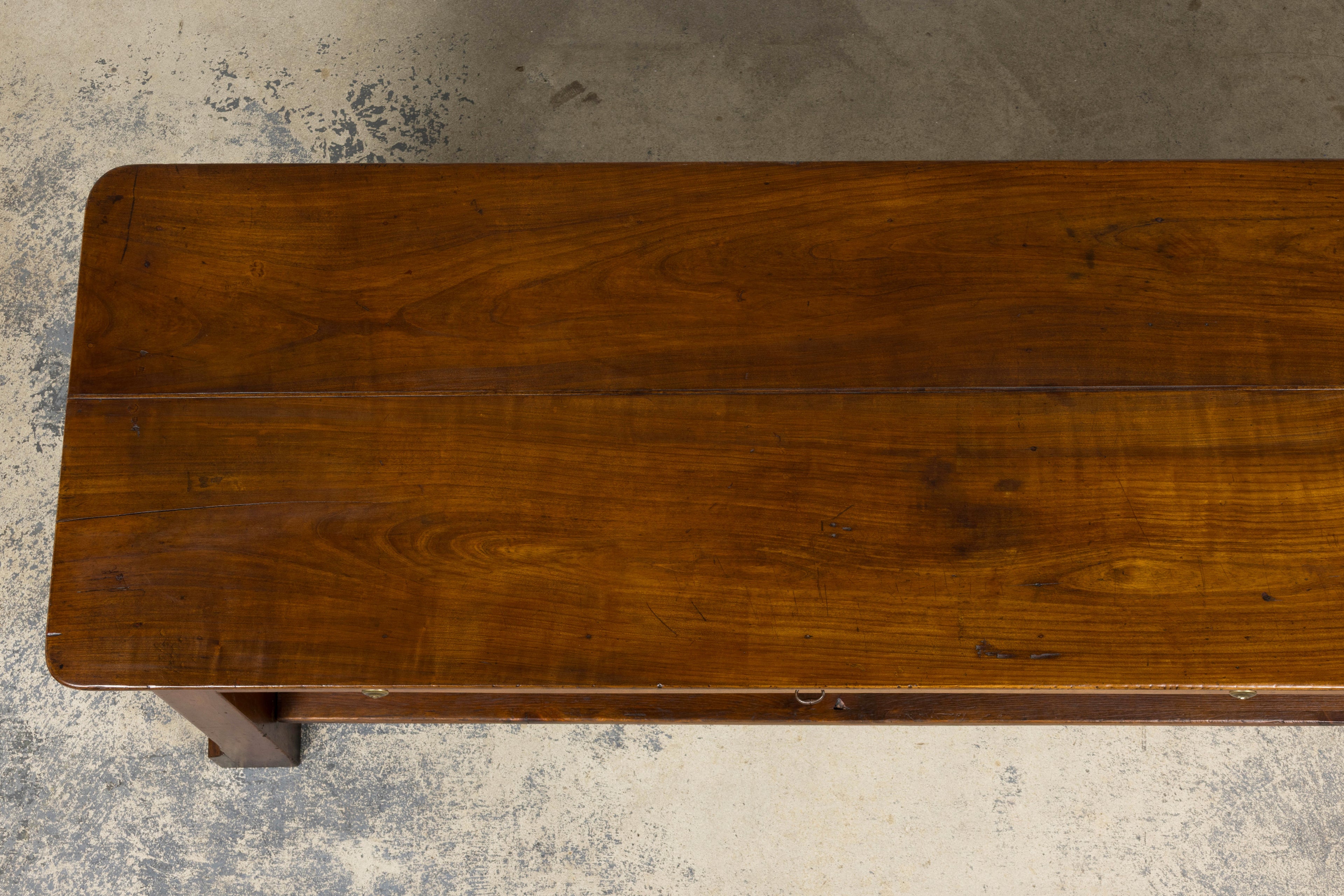19th Century French Provincial Walnut Work Table
