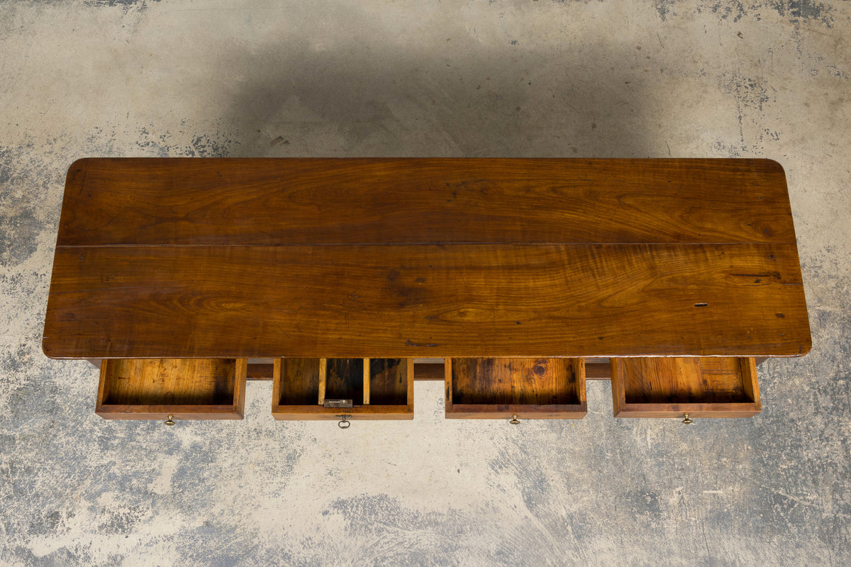 19th Century French Provincial Walnut Work Table