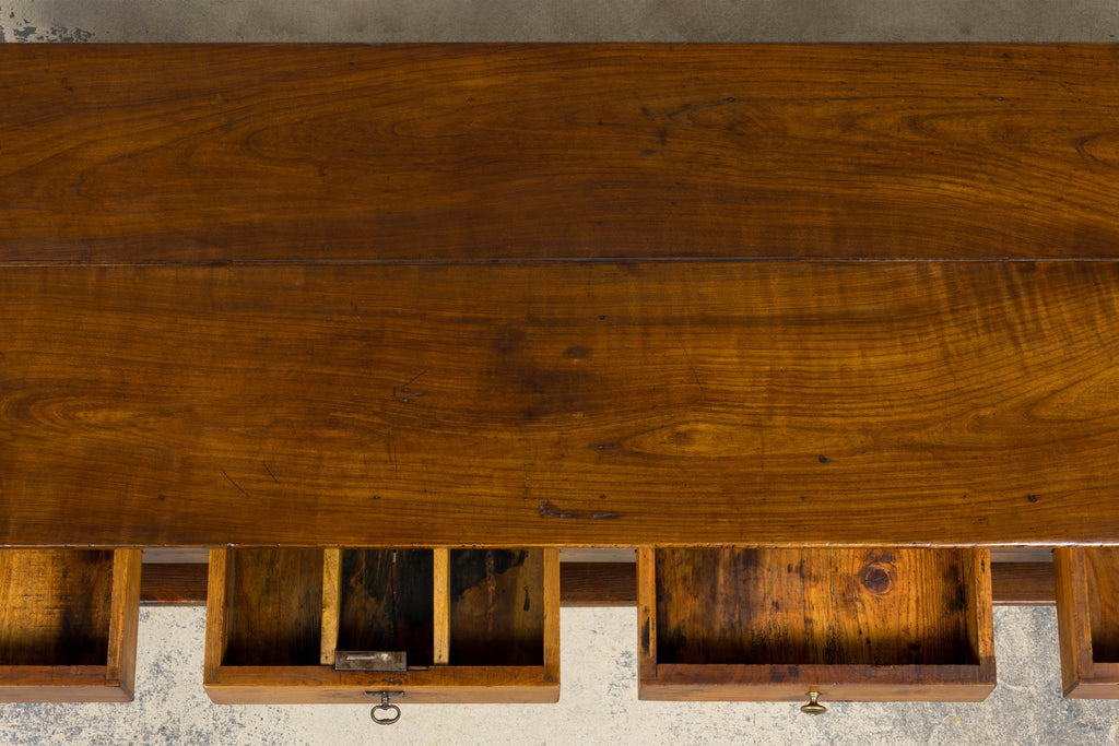 19th Century French Provincial Walnut Work Table