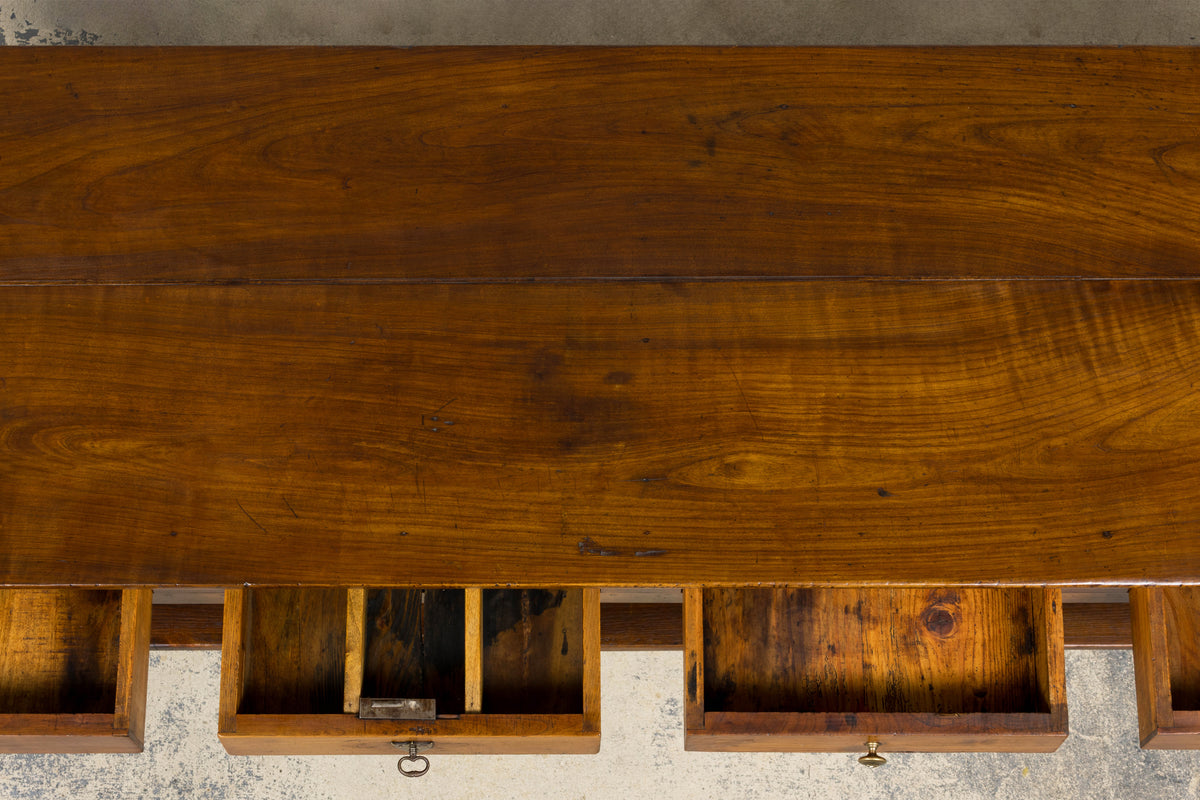 19th Century French Provincial Walnut Work Table