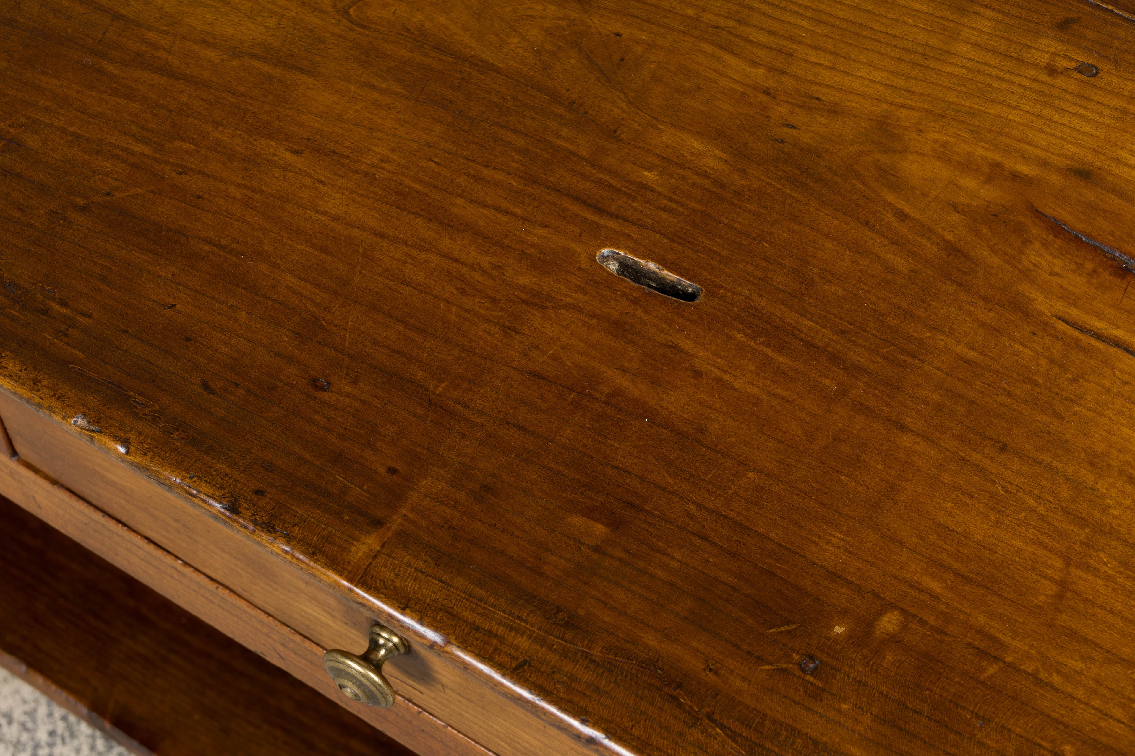 19th Century French Provincial Walnut Work Table