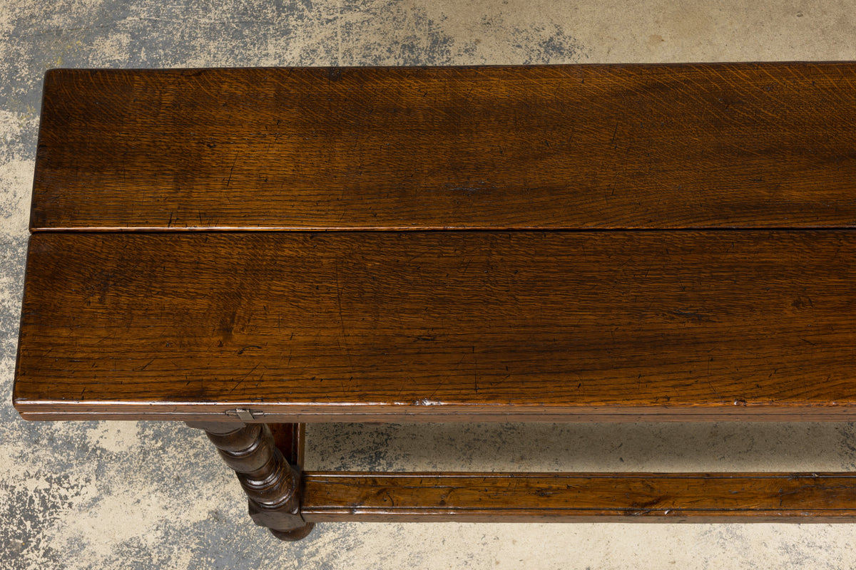 Early 19th Century  French Alpine Oak Folding Table