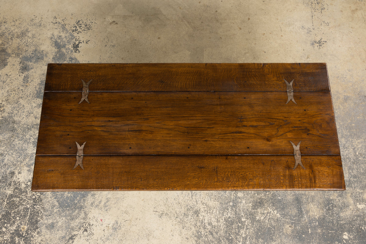 Early 19th Century  French Alpine Oak Folding Table