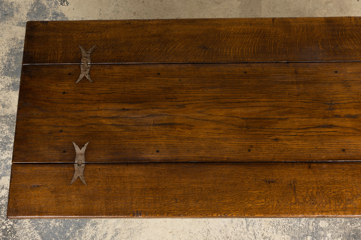 Early 19th Century  French Alpine Oak Folding Table