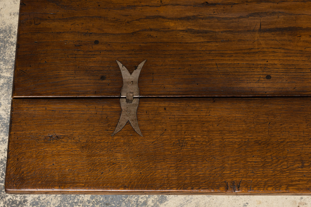 Early 19th Century  French Alpine Oak Folding Table