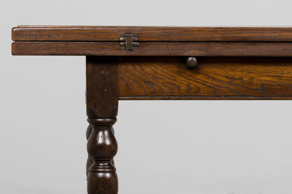 Early 19th Century  French Alpine Oak Folding Table
