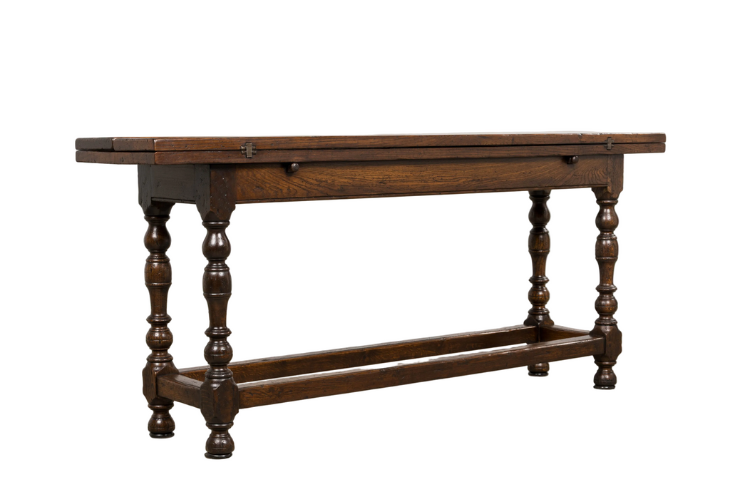 Early 19th Century  French Alpine Oak Folding Table