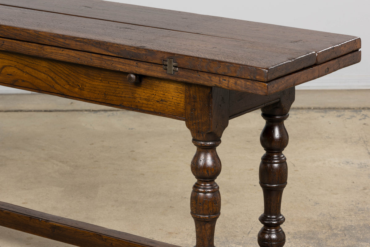 Early 19th Century  French Alpine Oak Folding Table