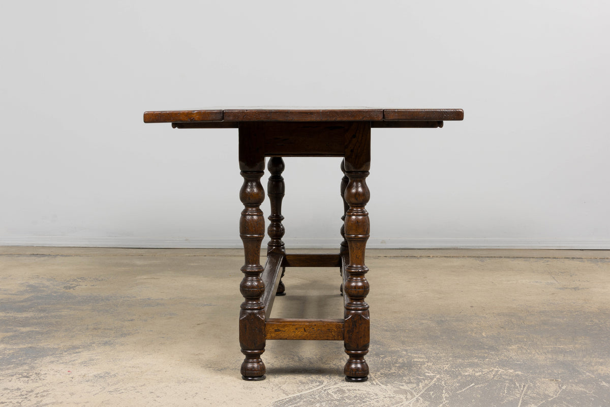 Early 19th Century  French Alpine Oak Folding Table