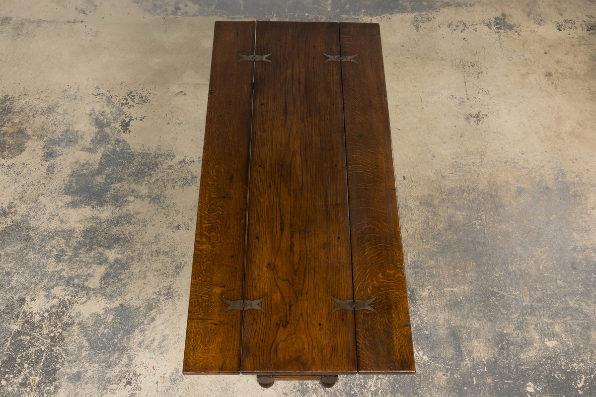 Early 19th Century  French Alpine Oak Folding Table