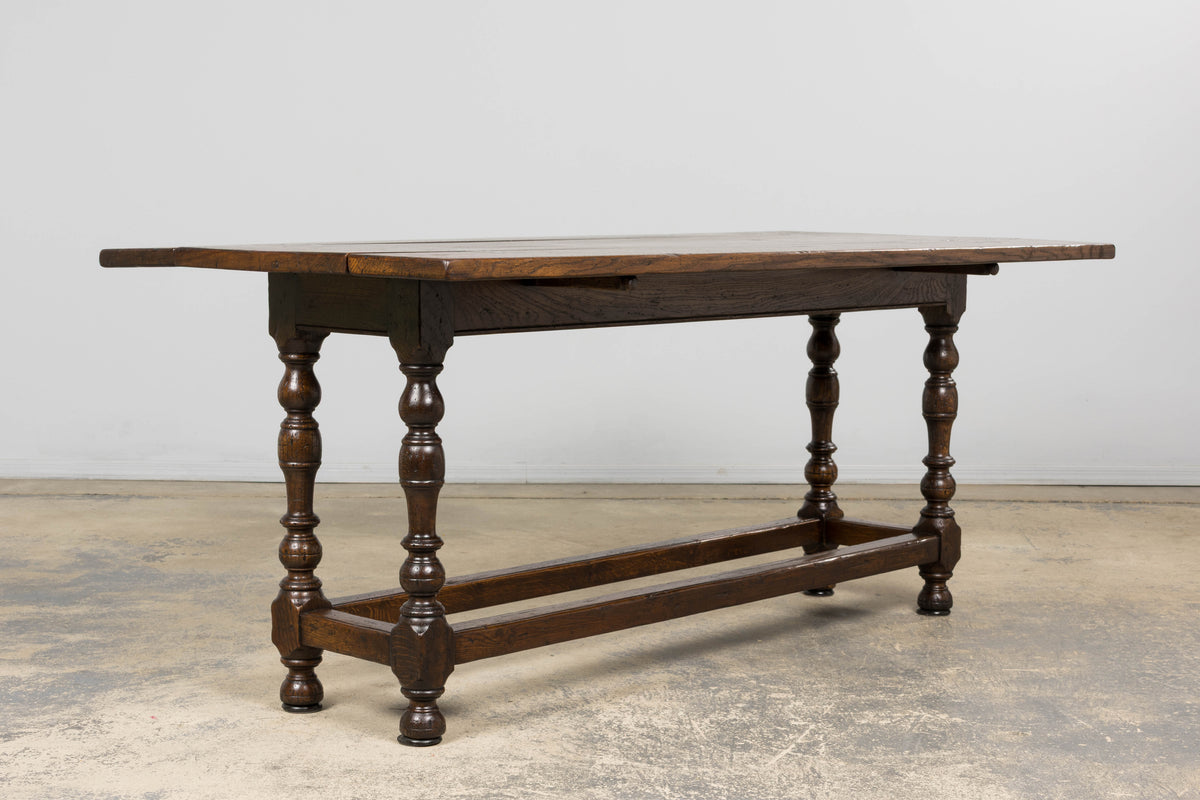 Early 19th Century  French Alpine Oak Folding Table