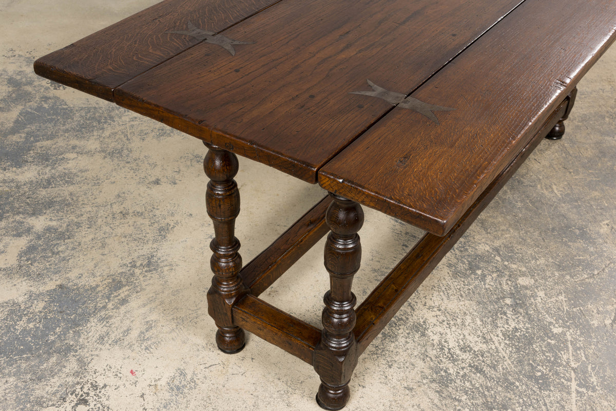 Early 19th Century  French Alpine Oak Folding Table