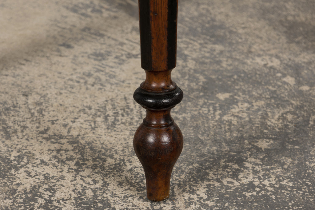19th Century French Napoleon III Walnut Side Chairs W/ Cane Seats - A Pair