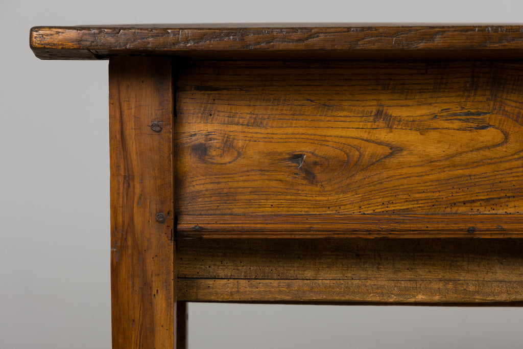 ON HOLD Early 19th Century Country French Farmhouse Oak Kitchen Table