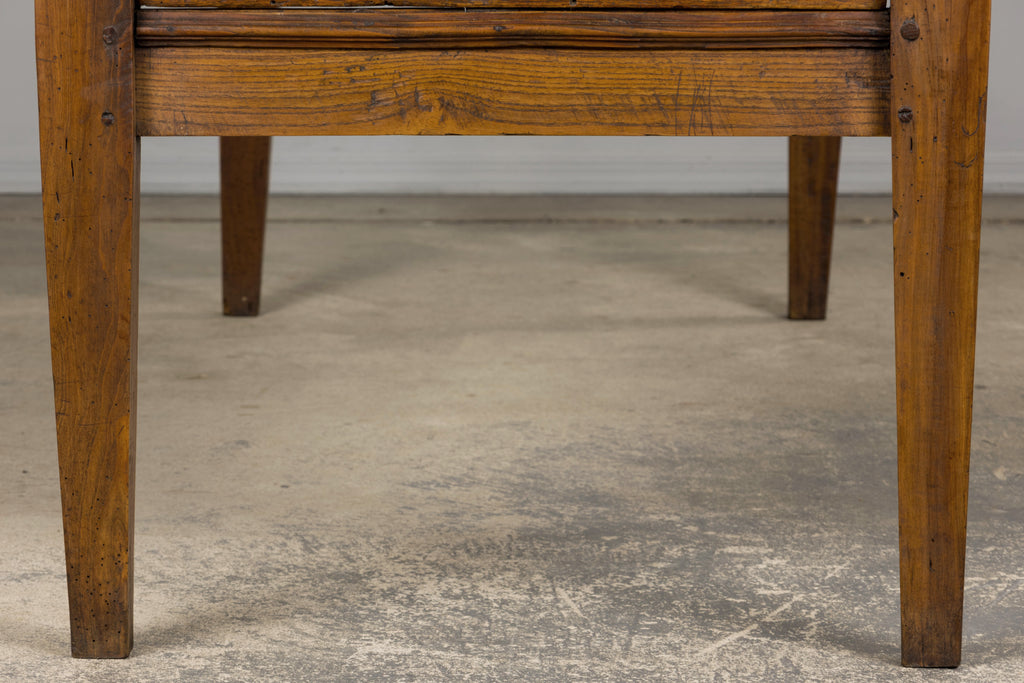 ON HOLD Early 19th Century Country French Farmhouse Oak Kitchen Table