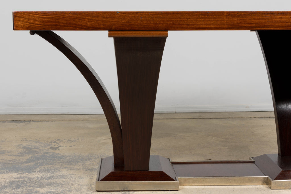 1930s Parisan Art Deco Rosewood Dining Table