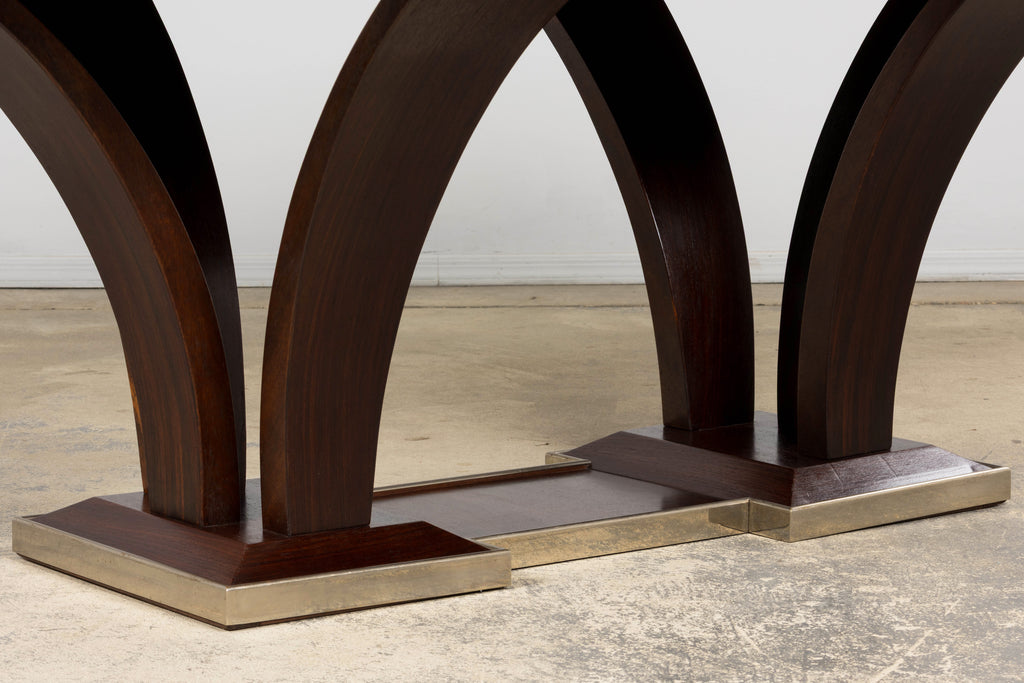 1930s Parisan Art Deco Rosewood Dining Table