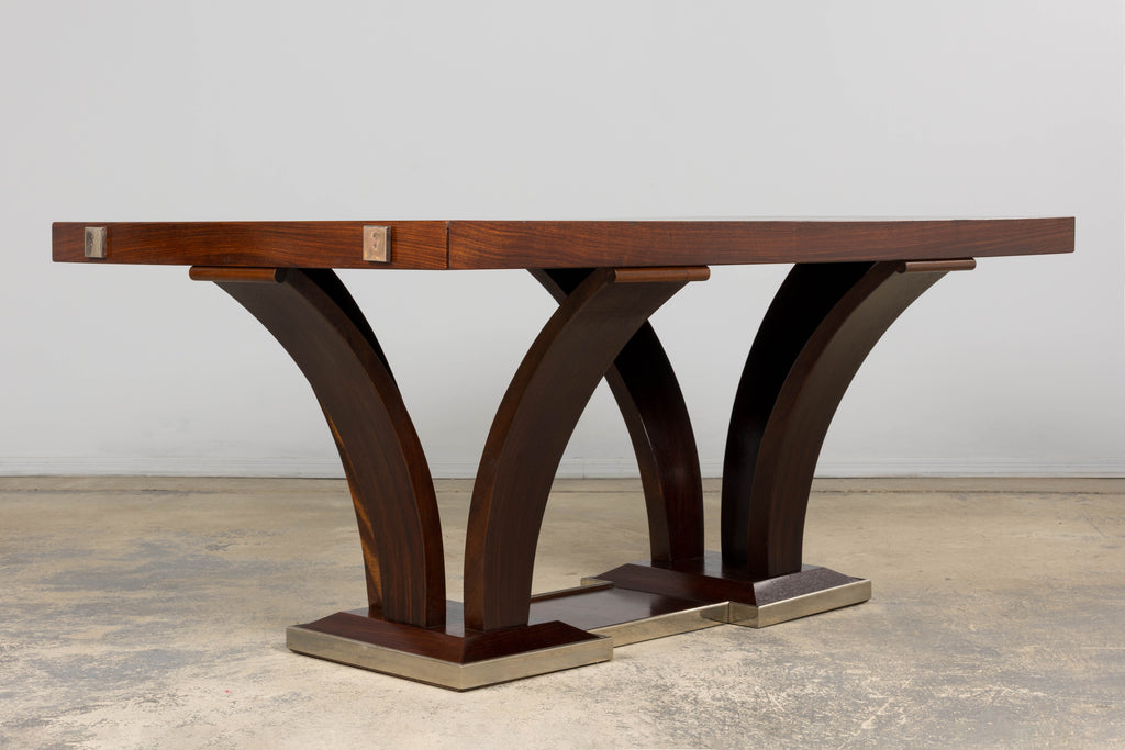 1930s Parisan Art Deco Rosewood Dining Table
